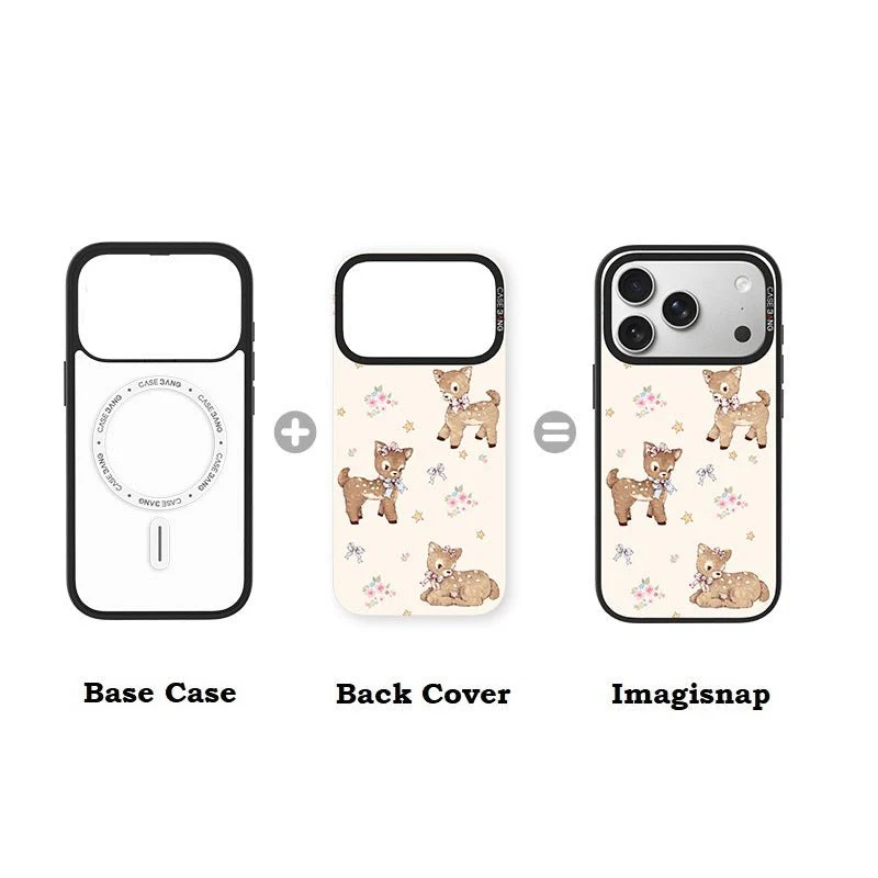 Fawn Encounter Snap-On Phone Case - Image 3