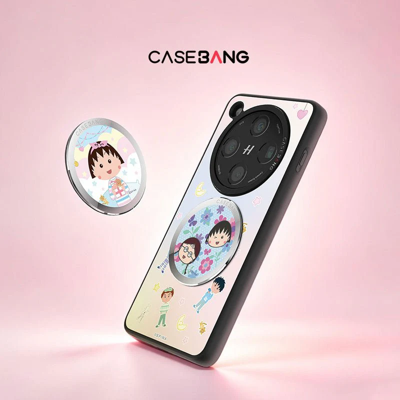 Chibi Maruko-chan Magnetic Ring Plate
