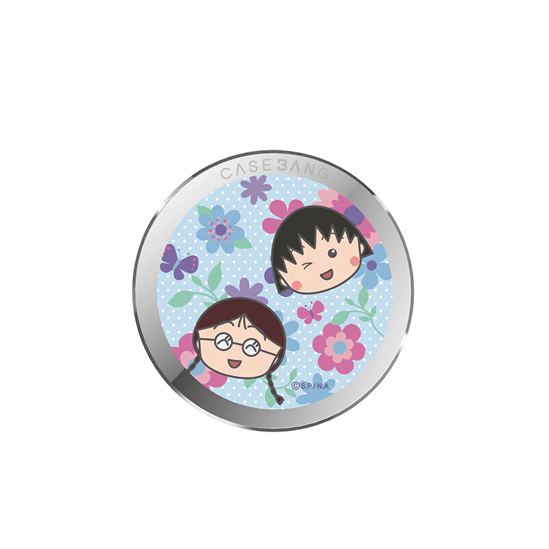 Chibi Maruko-chan Magnetic Ring Plate - Image 2