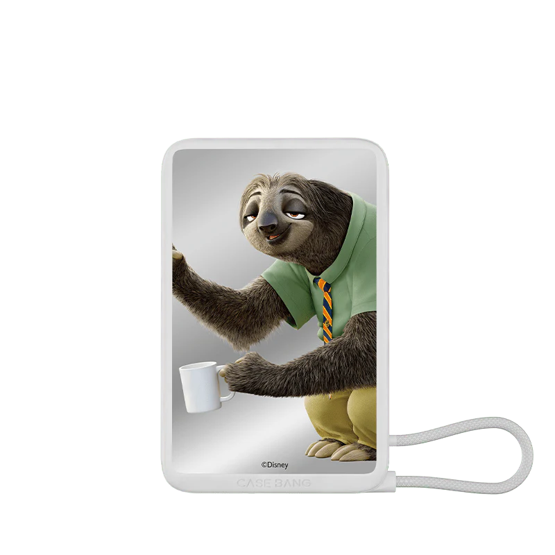Disney Zootopia Power Bank Build-in Cable - Image 3