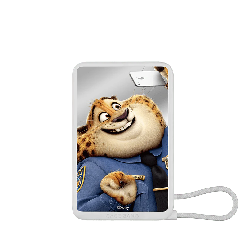 Disney Zootopia Power Bank Build-in Cable - Image 4
