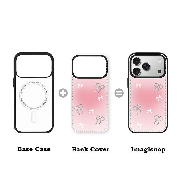 Shiny Bow Snap-On Phone Case - Image 3