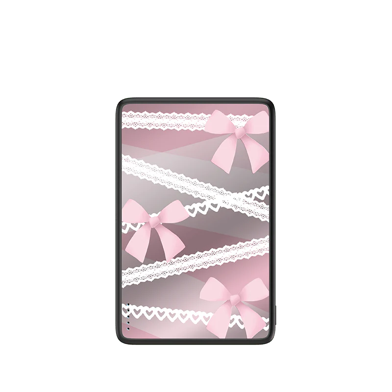 Lace Bow Magnetic Power Bank