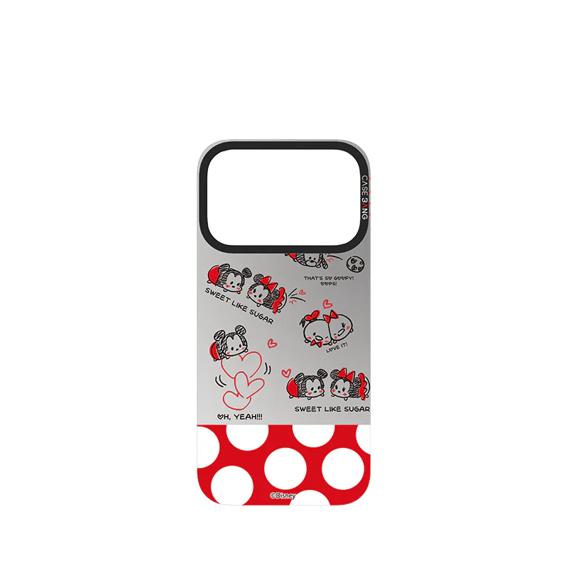 Mickey& Minnie Polka Love Snap-On Phone Case - Image 6