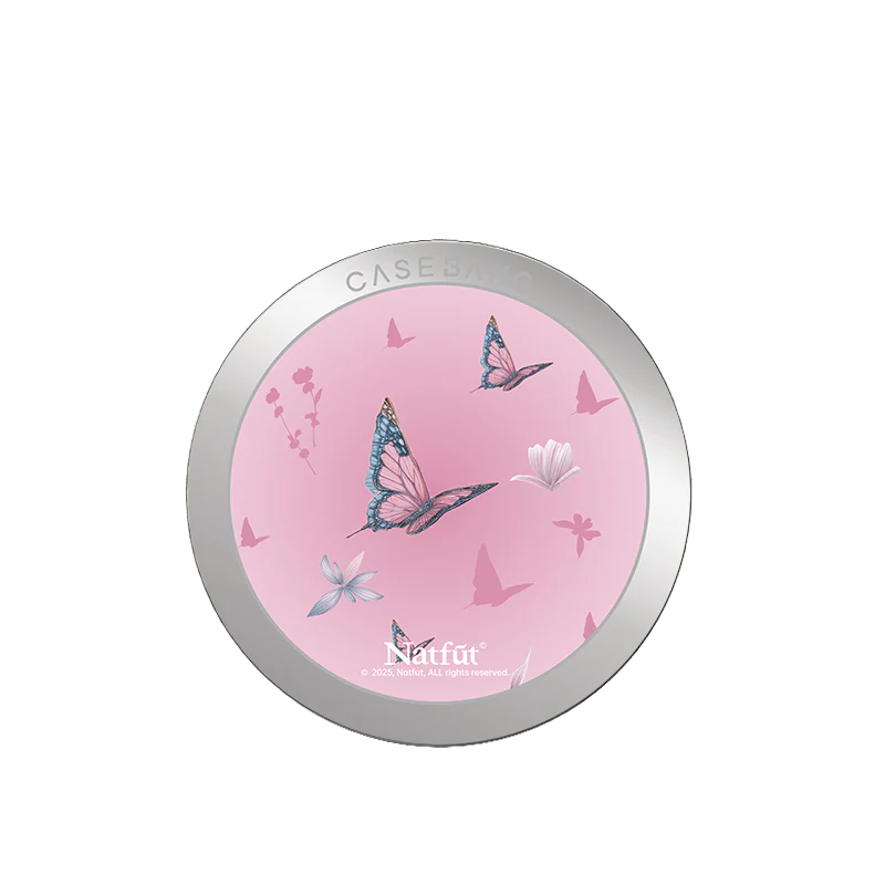 Pink Butterfly MagSafe Grip Stand - Image 3
