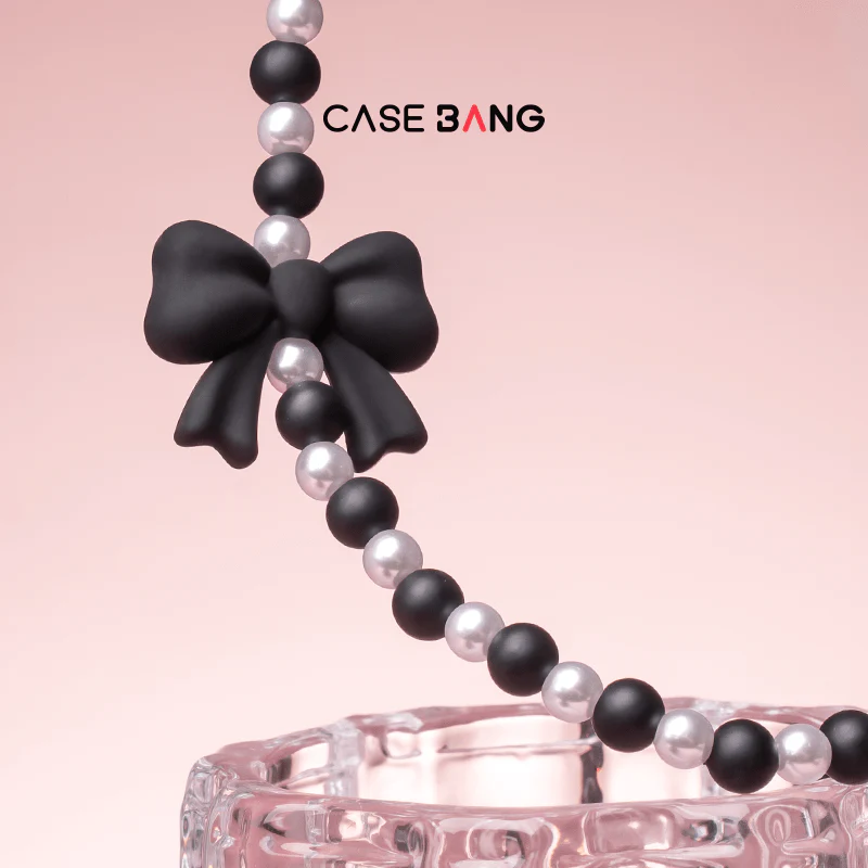Pearl & Bow Wrist Strap - Image 3