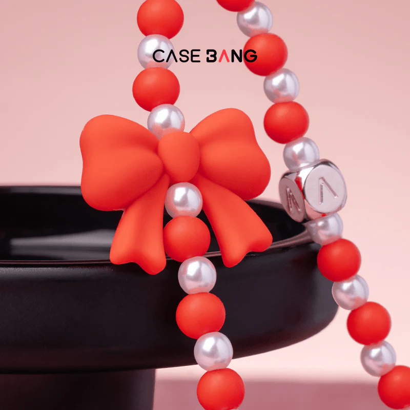 Pearl & Bow Wrist Strap - Image 4