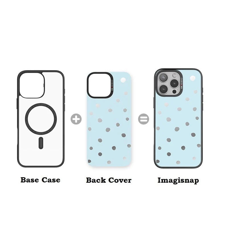 Sea Salt Blue Polka Dots Imagisnap - Image 3