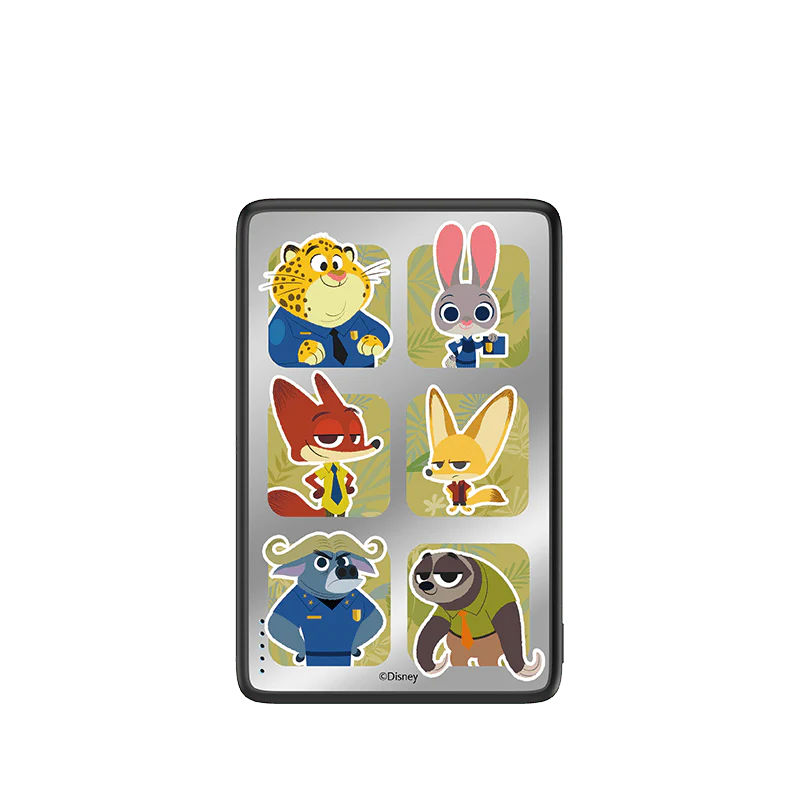 Zootopia Portraits Magnetic Power Bank